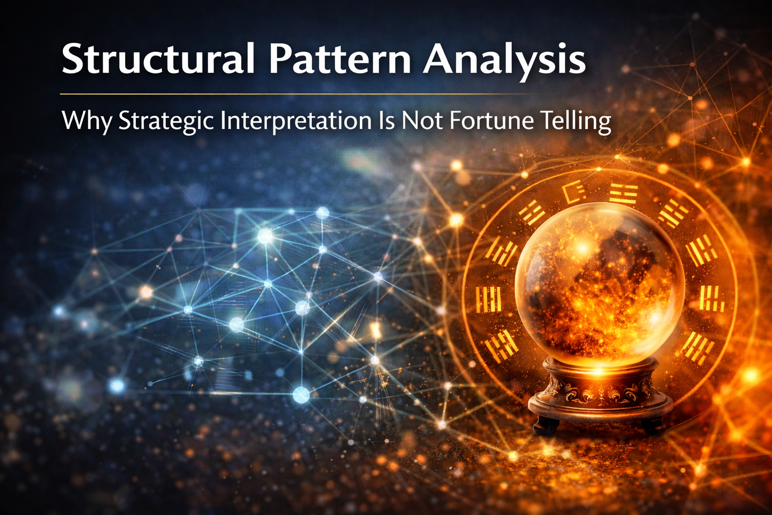 04 - Structural Pattern Analysis – Why Strategic Interpretation Is Not Fortune Telling